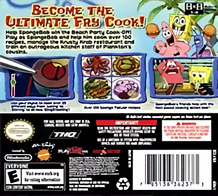 Image n° 2 - boxback : SpongeBob vs The Big One - Beach Party Cook-Off